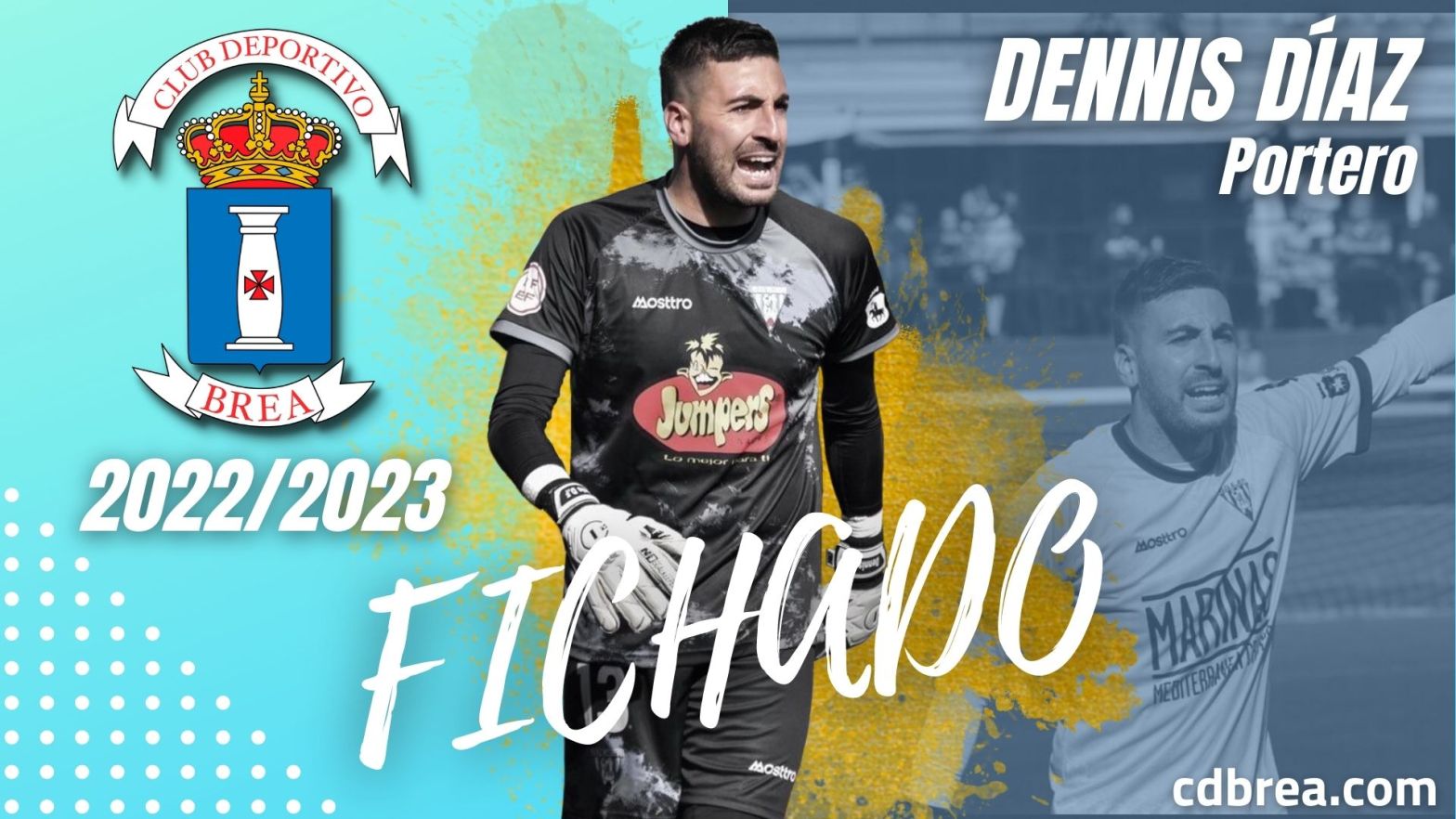 Fichaje de Dennis Díaz por el CD Brea