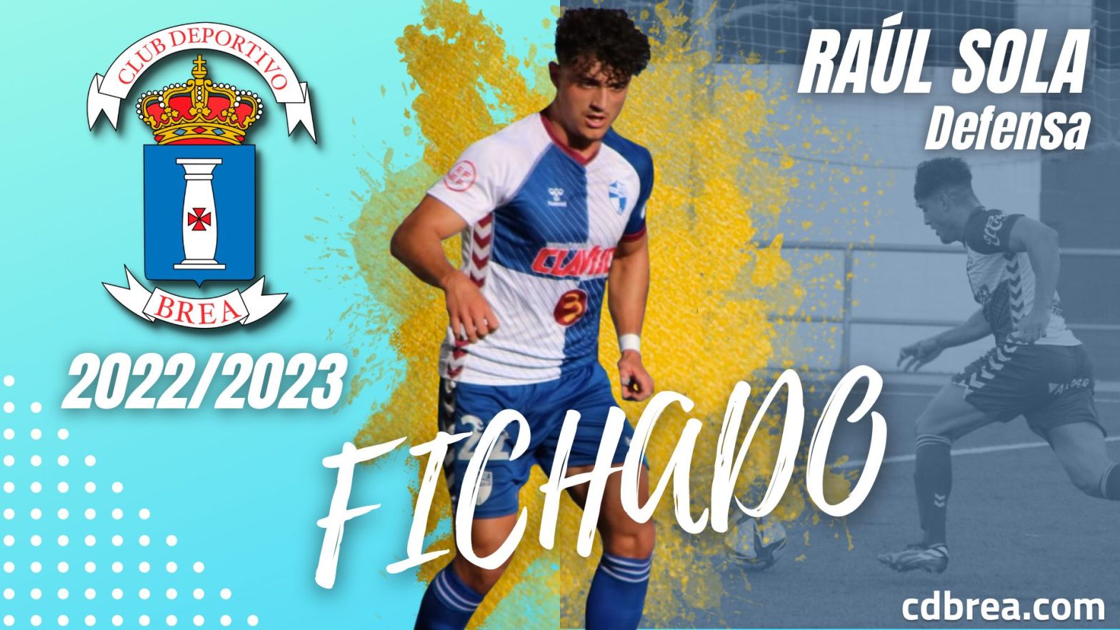Fichaje de Raúl Sola por el CD Brea