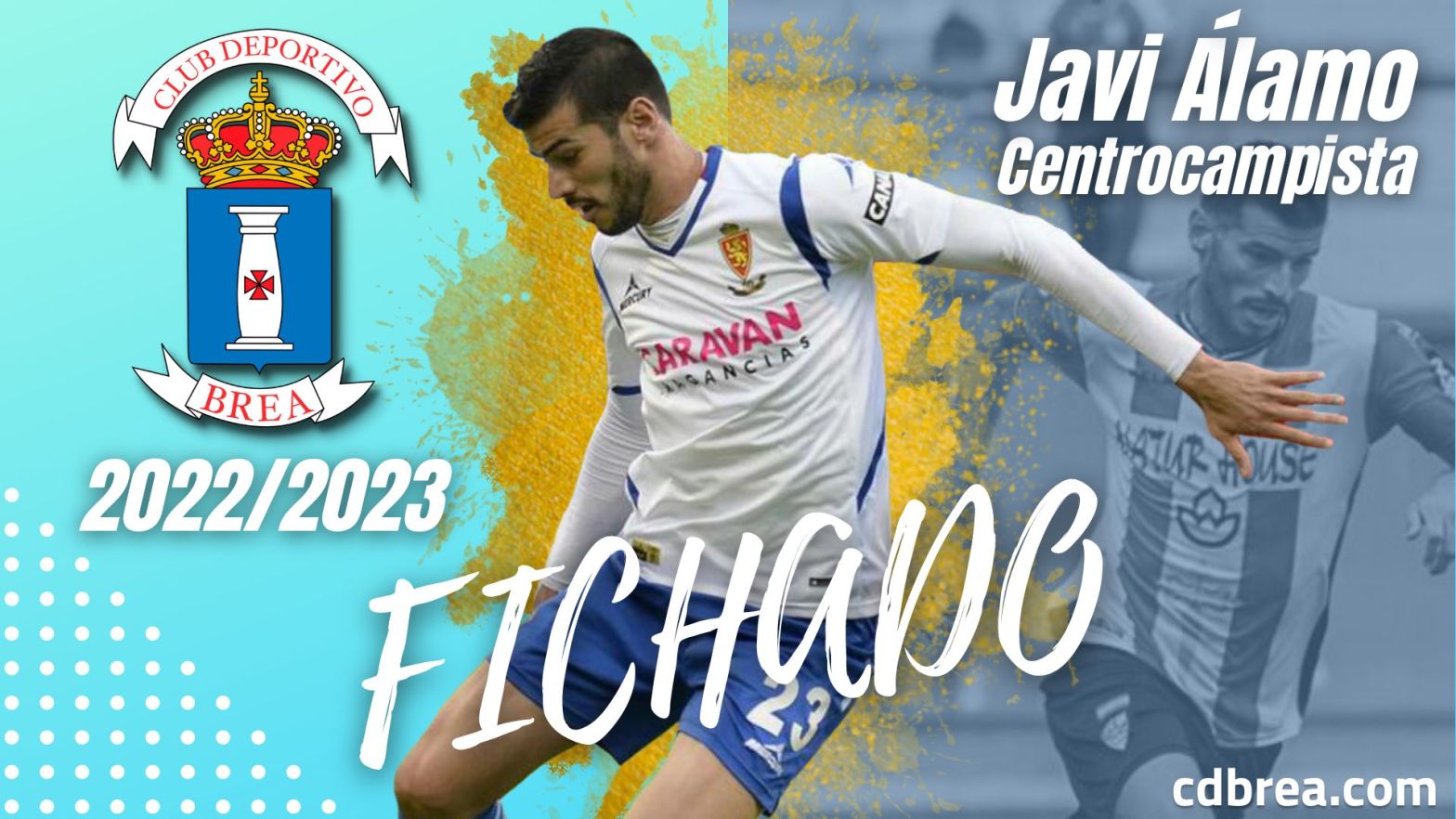 Fichaje de Javi Álamo por el CD Brea