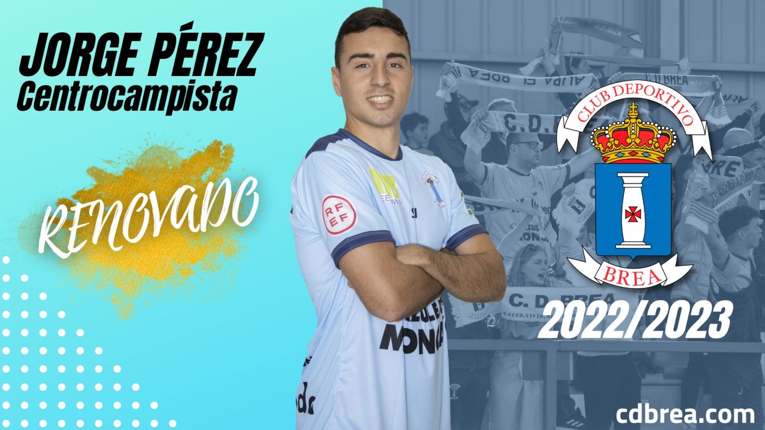 Jorge Pérez renueva con el CD Brea