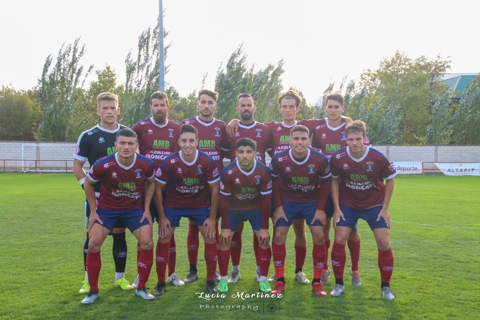 Once inicial CD Brea contra Racing Rioja
