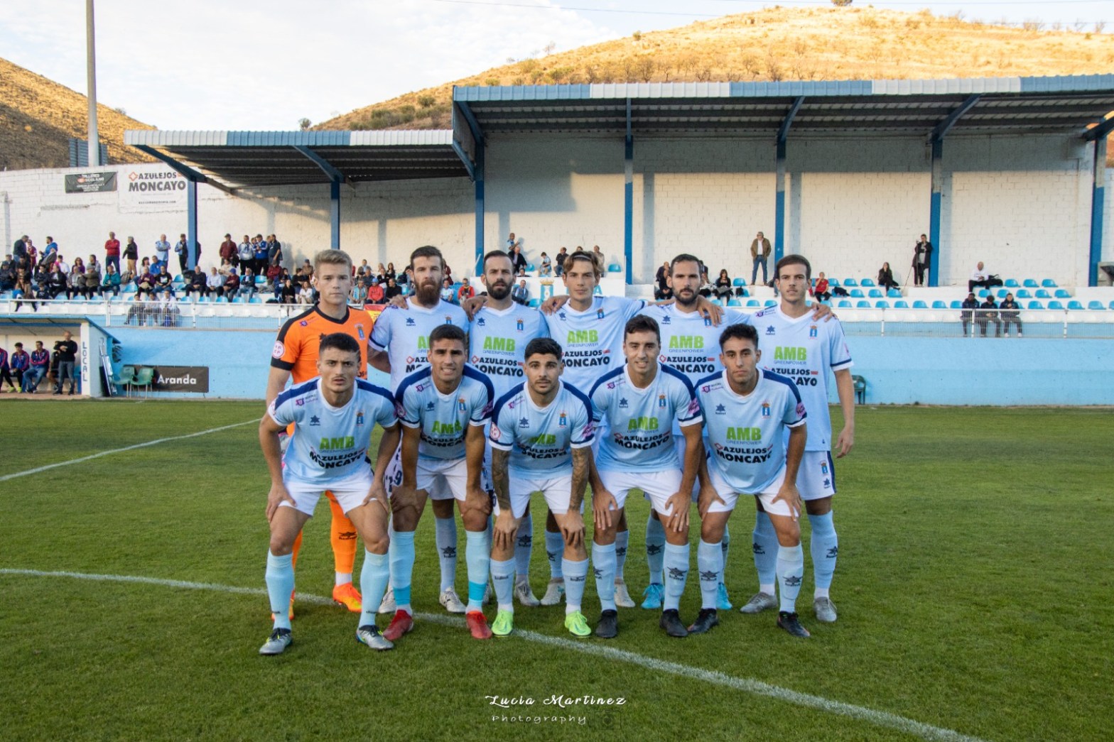 Once titular del CD Brea ante la Real Sociedad C
