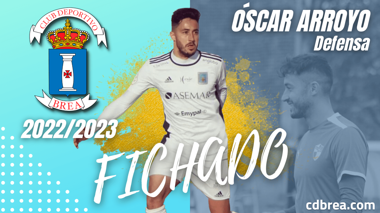 Óscar Arroyo ficha por el CD Brea