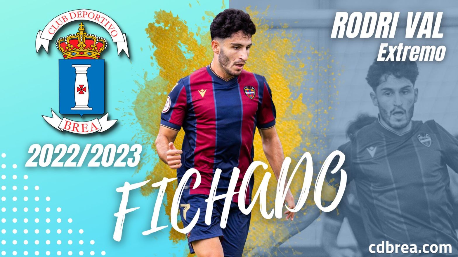 Rodrigo Val, nuevo fichaje del CD Brea
