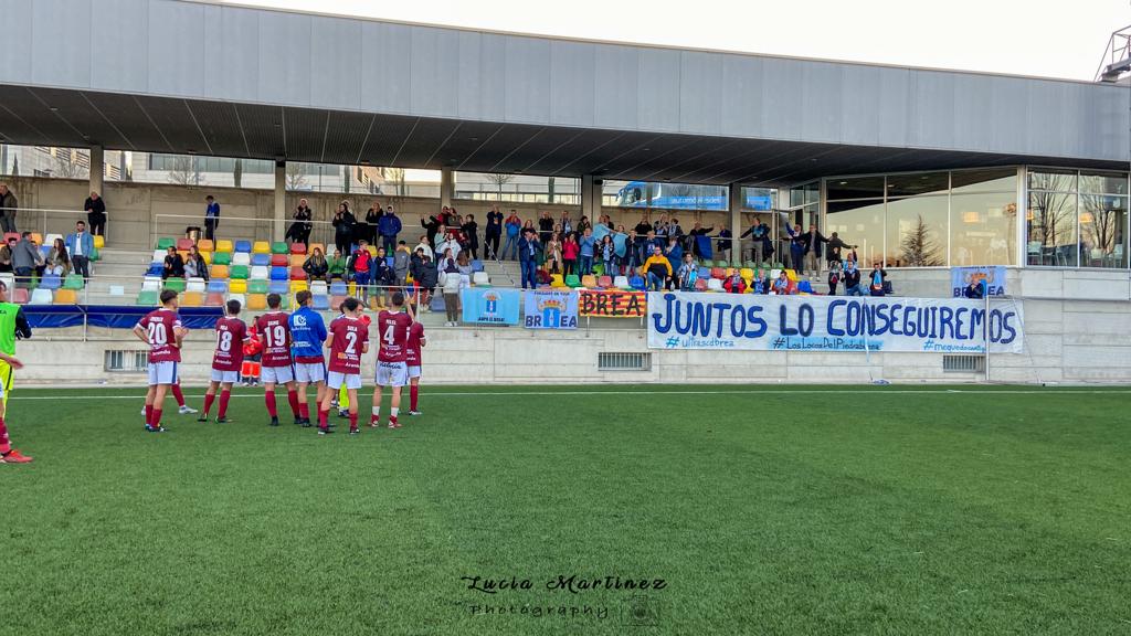 El equipo agradece el apoyo a la afición desplazada hasta Mutilva