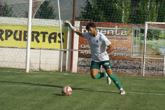 Rubén Cebollada, nuevo portero del CD Brea para la temporada 2023/2024