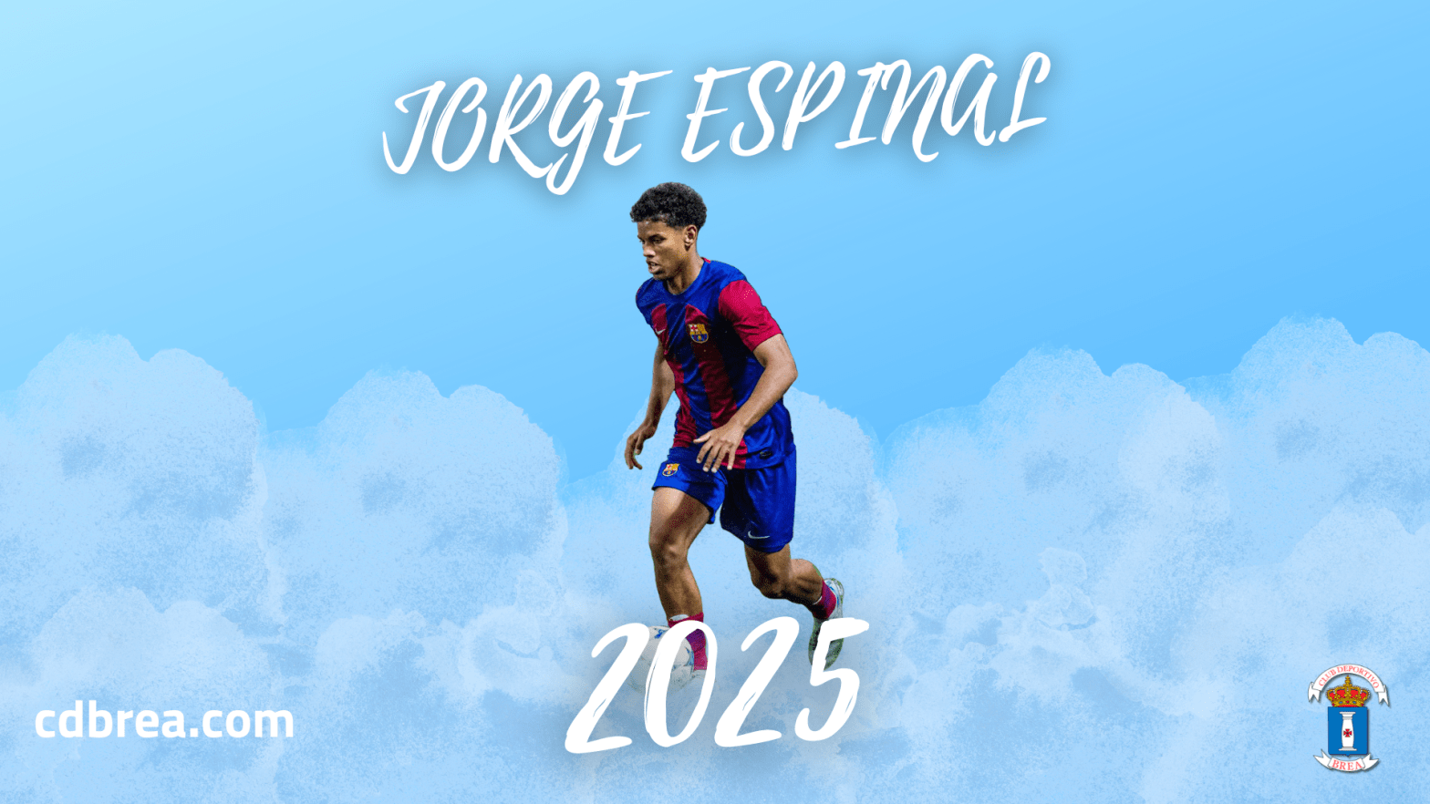 Jorge Espinal, nuevo jugador del CD Brea